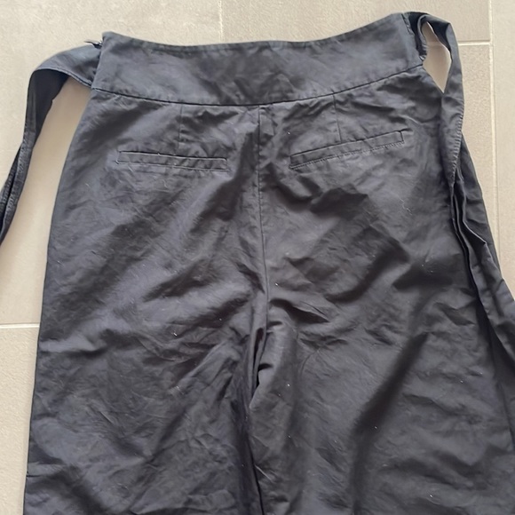 Kate Spade, black cropped culottes, bow front tie - Picture 12 of 14